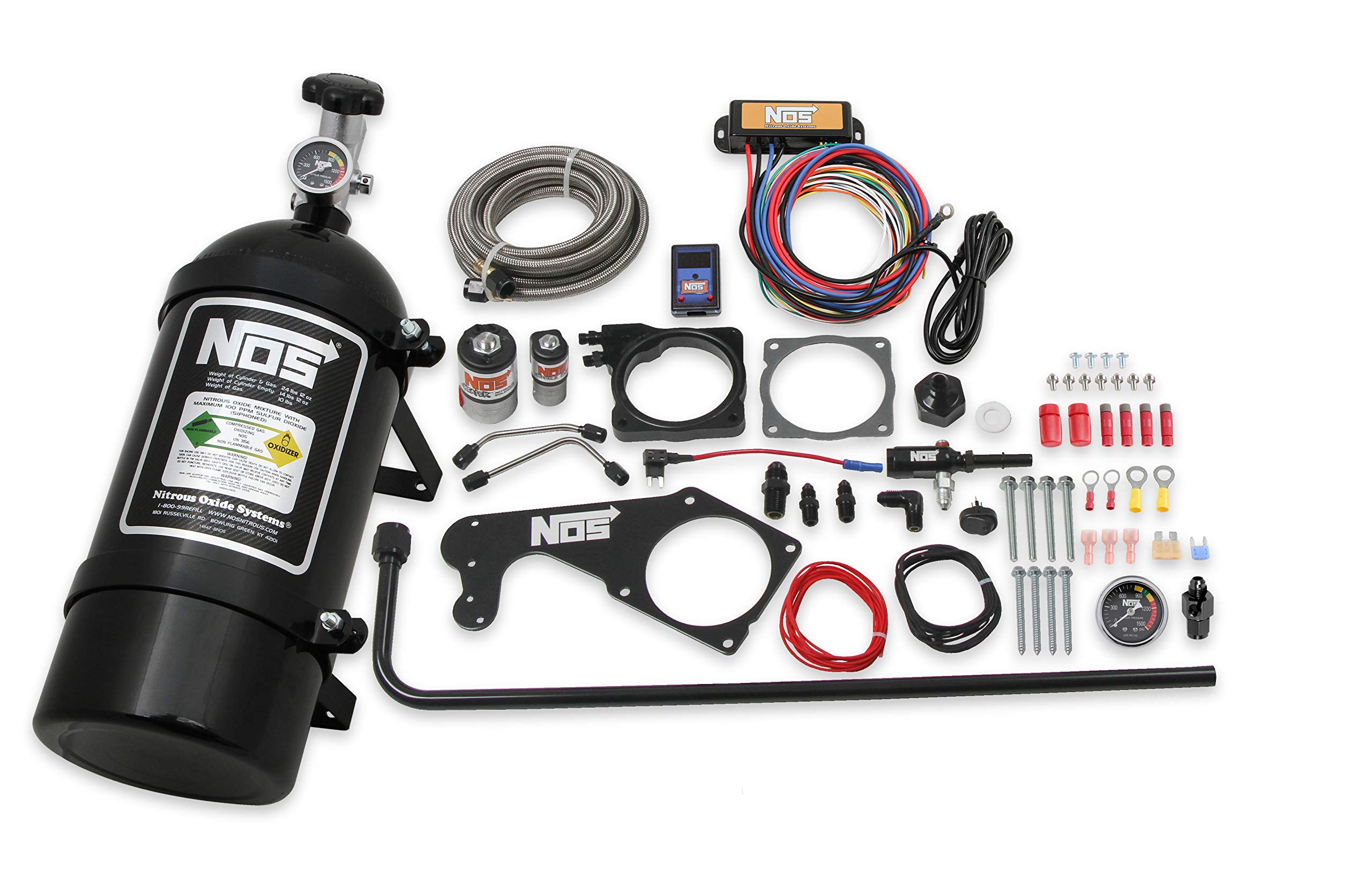 NOS 05184BNOS Black Wet Nitrous Kit for Dodge Challenger/Charger/Chrysler 300C Hemi