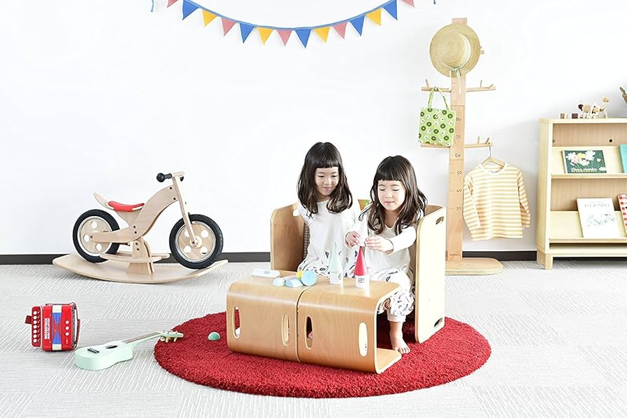 頭文字S　【超美品】HOPPL コロコロチェア & デスク アイボリー Amazon.co.jp: HOPPL(ホップル) コロコロチェア&デスク コロコロ