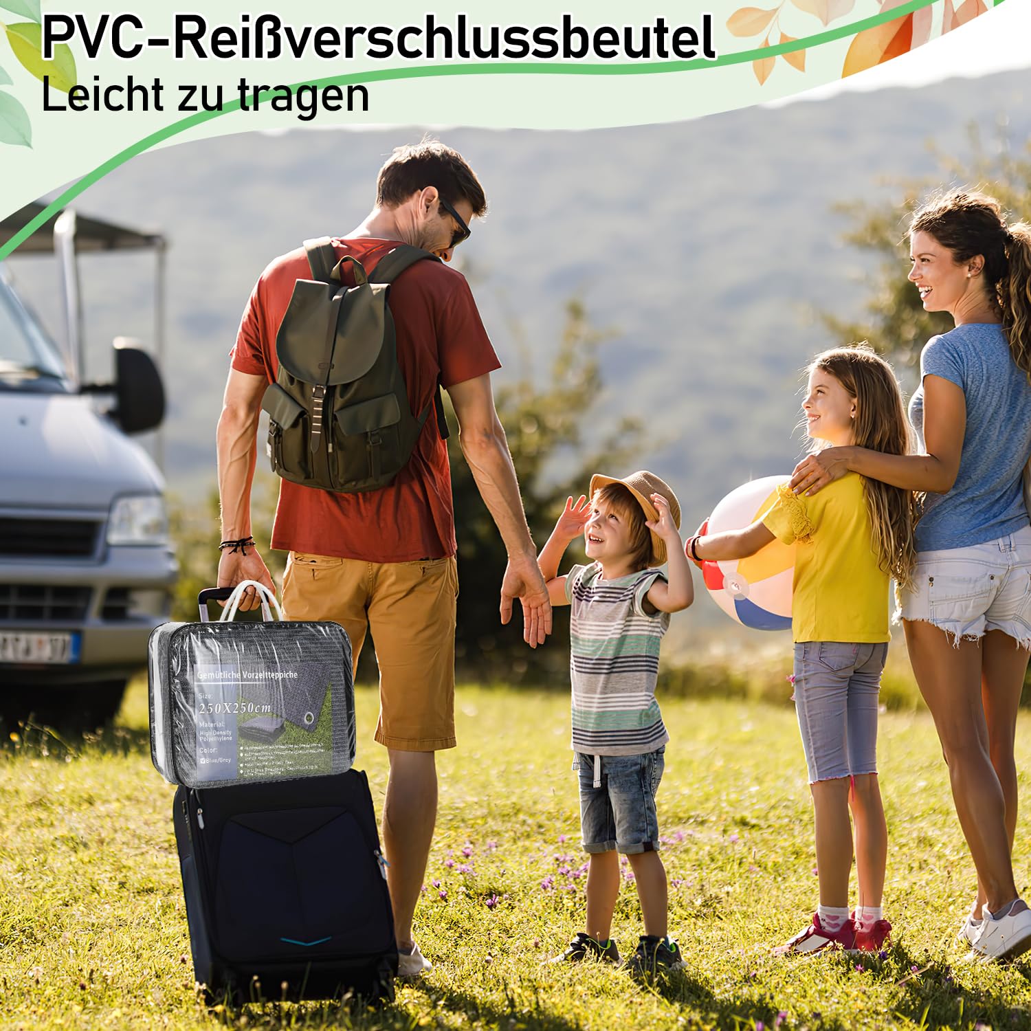 Universele caravandakhoes - inclusief draagtas - ProPlus