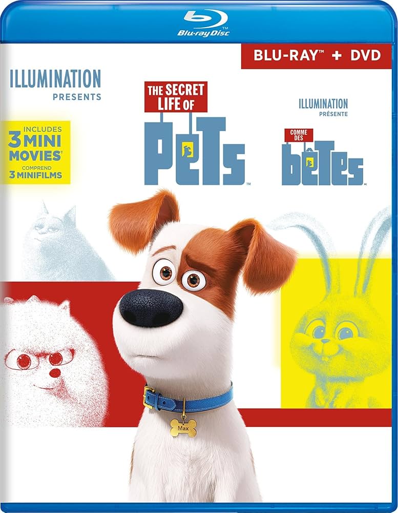 Amazon.com: The Secret Life Of Pets (Blu-ray + DVD) : Movies