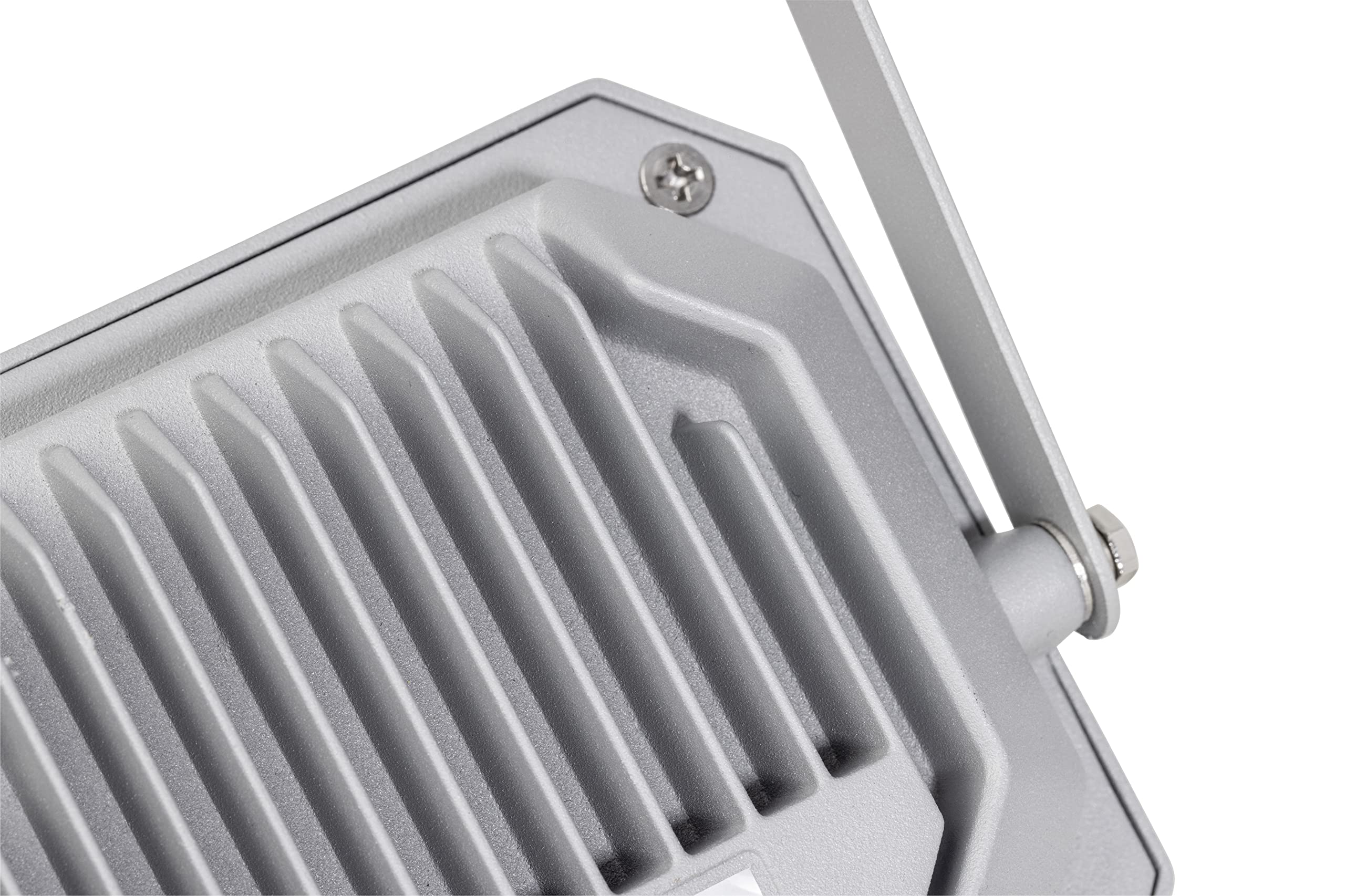 as - Schwabe Slimline LED Strahler mit Bewegungsmelder 50 W, 5000 Lumen- Neutralweiß 4000K - Wandleuchte schwenkbar - robust - einfache Installation - Außenbeleuchtung wasserfest IP65, 46408
