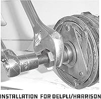 Vista 7 de Powerbuilt Kit de herramientas para quitar e instalar el embrague de aire acondicionado, removedor e instalador de embragues de compresor de CA