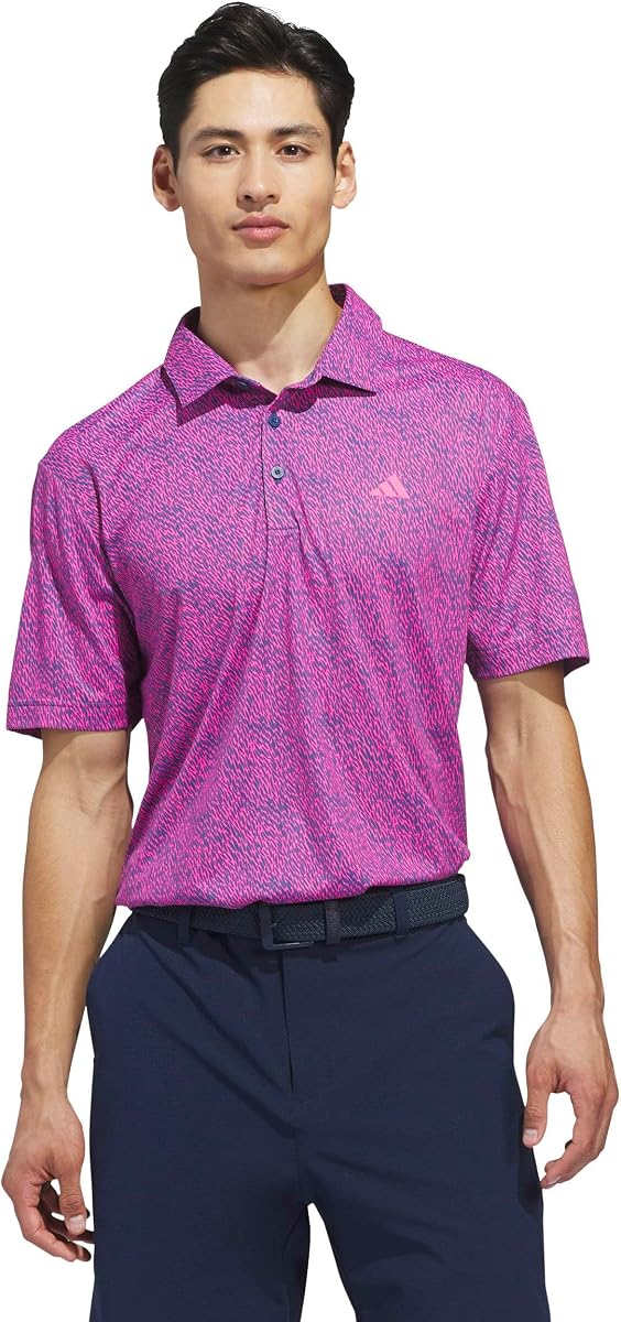 Polo con estampado de plumas Ultimate365 para hombre