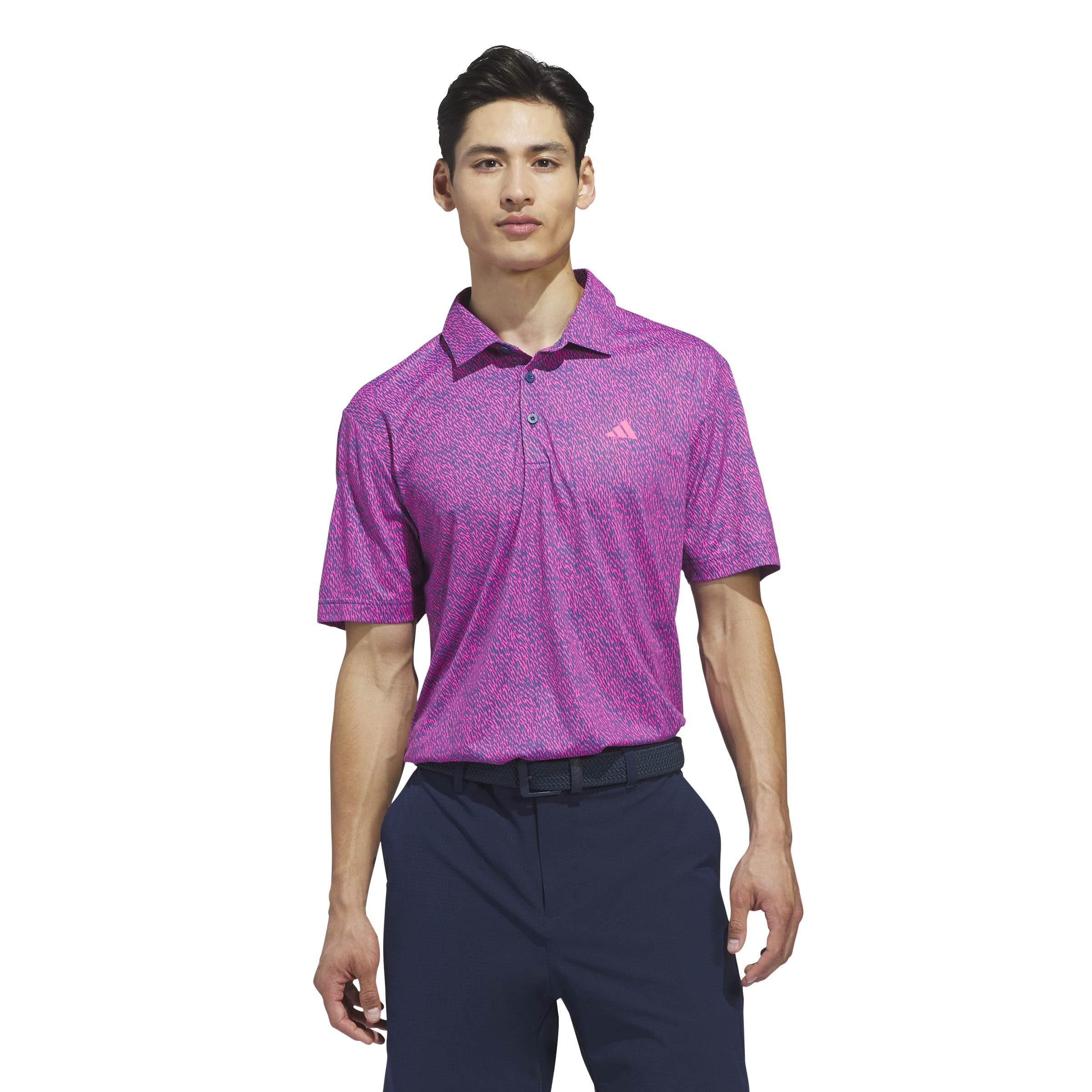 adidas Ultimate365 Feather Print Polo