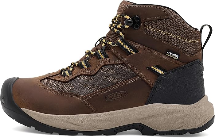 Мужские ботинки KEEN Utility Highframe Waterproof Work (Soft Toe), цвет: Оливковый — фото 2