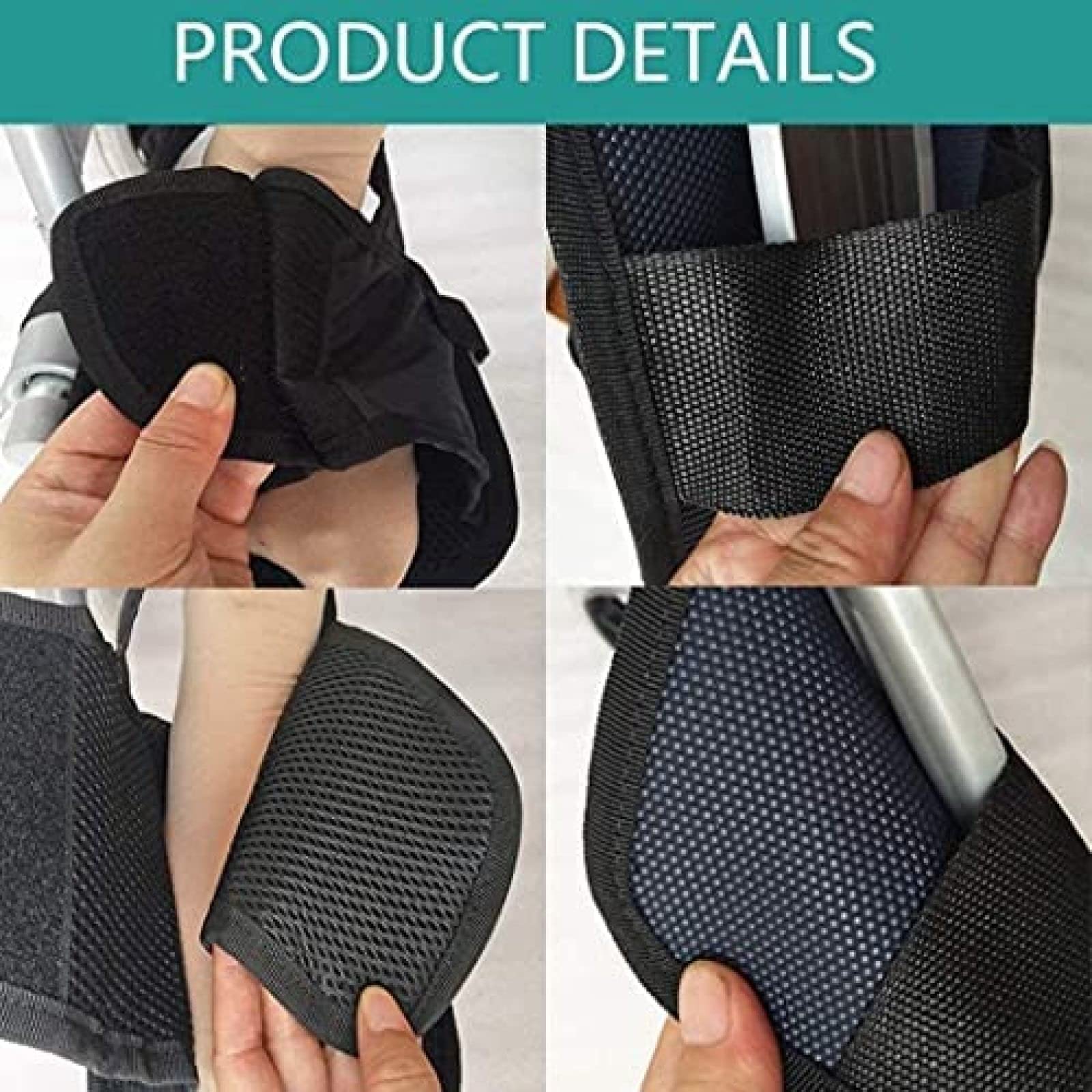 Correa De Sujeción Para Reposapiés De Silla De Ruedas De 2 Piezas, Cinturón De Seguridad Para Asiento De Silla De Ruedas, Zapatos Fijos De Seguridad Antideslizantes Para Sillas De Ruedas, Pedales