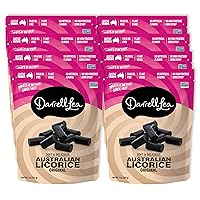 Vista 6 de Darrell Lea Regaliz australiano suave, sin OGM, sin aceite de palma, a base de plantas, sin jarabe de maíz con alto contenido de fructosa, dulce