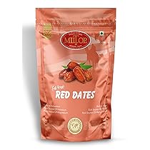 Miltop Dates Red, 1 KG(Pack of 2 500gm)