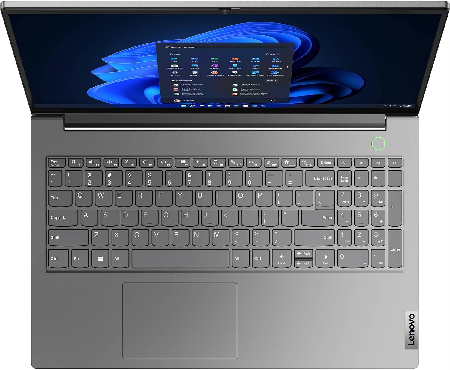 Lenovo ThinkBook 15 G4 15.6" FHD Business Laptop Computer, 12th Gen Intel 10-Core i7-1255U, 16GB DDR4 RAM, 512GB SSD, WiFi 6, Bluetooth 5.1, Fingerprint Reader, Grey, Windows 11 Pro, Tilsiy
