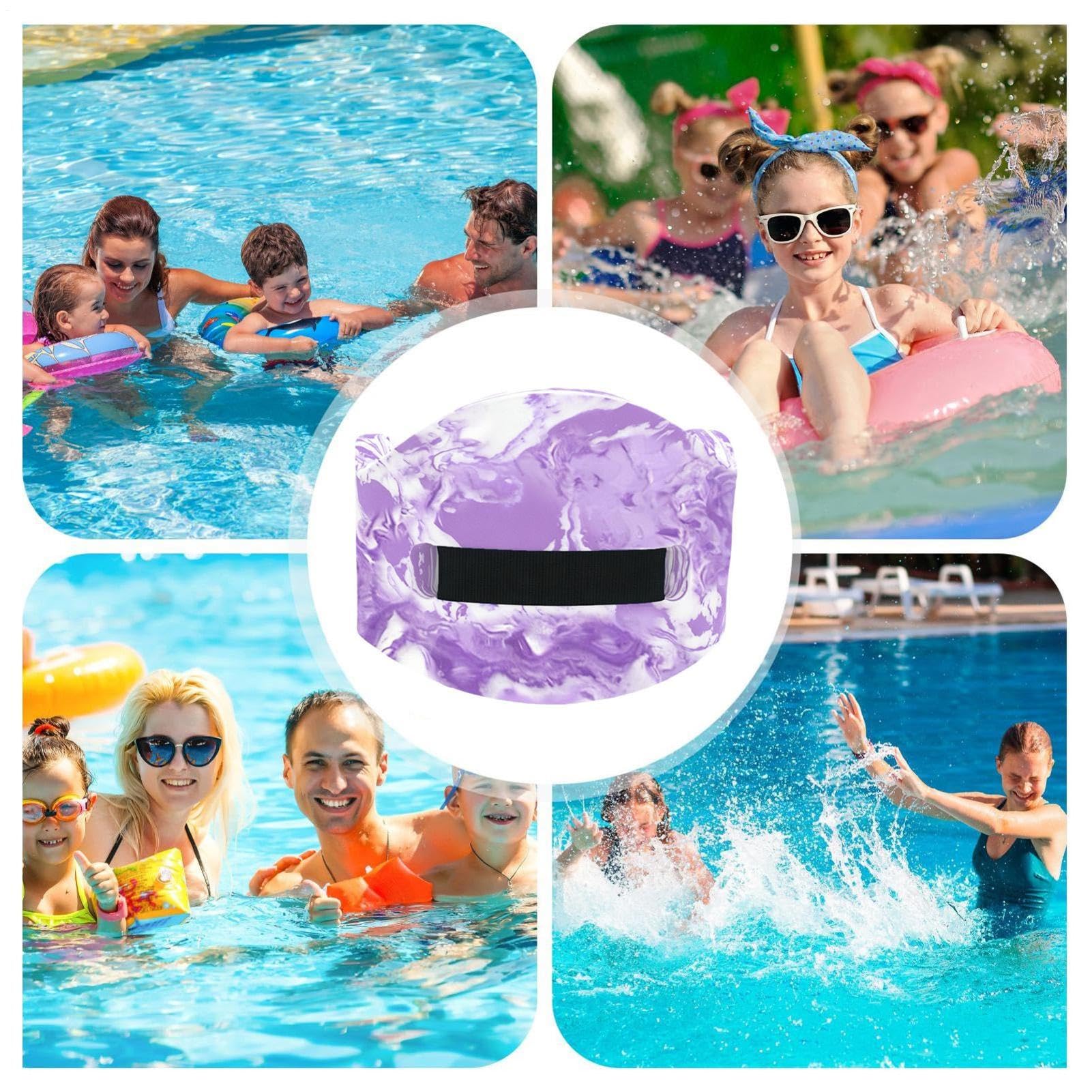 Cintura Nuoto Aiuto Allenamento Acquatico Di Nuoto Fitness | Cintura Aqua-Jogging Adatta Per Adulti Donne Uomini Uso Esterno Lago Fiume Spiaggia E Mare