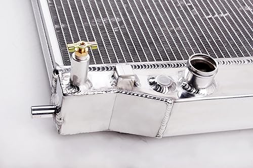 Miniatura 4 de 3 Rows Polished Aluminum Radiator For 1993-2002 Chevy Camaro Z28 SS Pontiac Firebird 5.7L V8 AM, Silver.