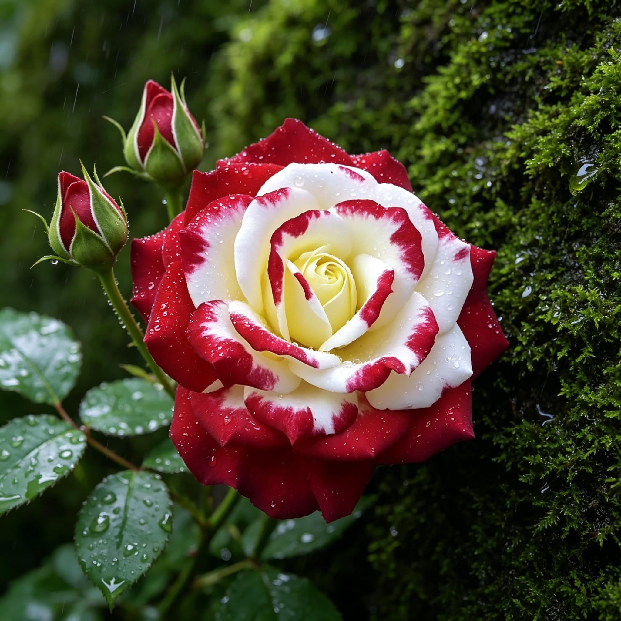 Rose Bulbs Perennial UK, Fragrant Flowers, Rare and Beautiful Rose Rhizome in Bulk,Planting for Stunning Garden Displays-d-5Bulbs