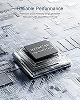 Vista 6 de Unidad flash USB C de 256 GB de hasta 450 MB/s USB 3.2 unidad de pulgar de estado sólido tipo A + tipo C 2 en 1 unidad flash Memory Stick