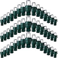 Vista 19 de Bombillas de repuesto LED Honoson de 5 mm para luces de cadena de Navidad, juego de luces de alambre de ángulo amplio LED para decoración del hogar