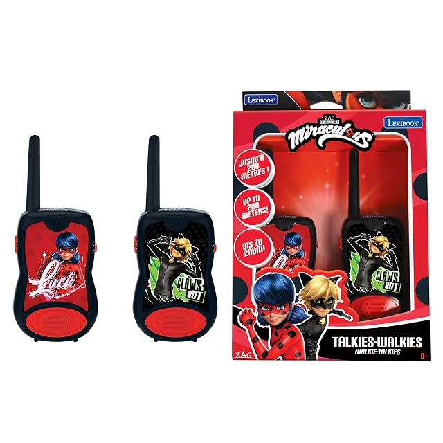 Lexibook, Miraculous, Walkie-Talkies, TW12MILXB