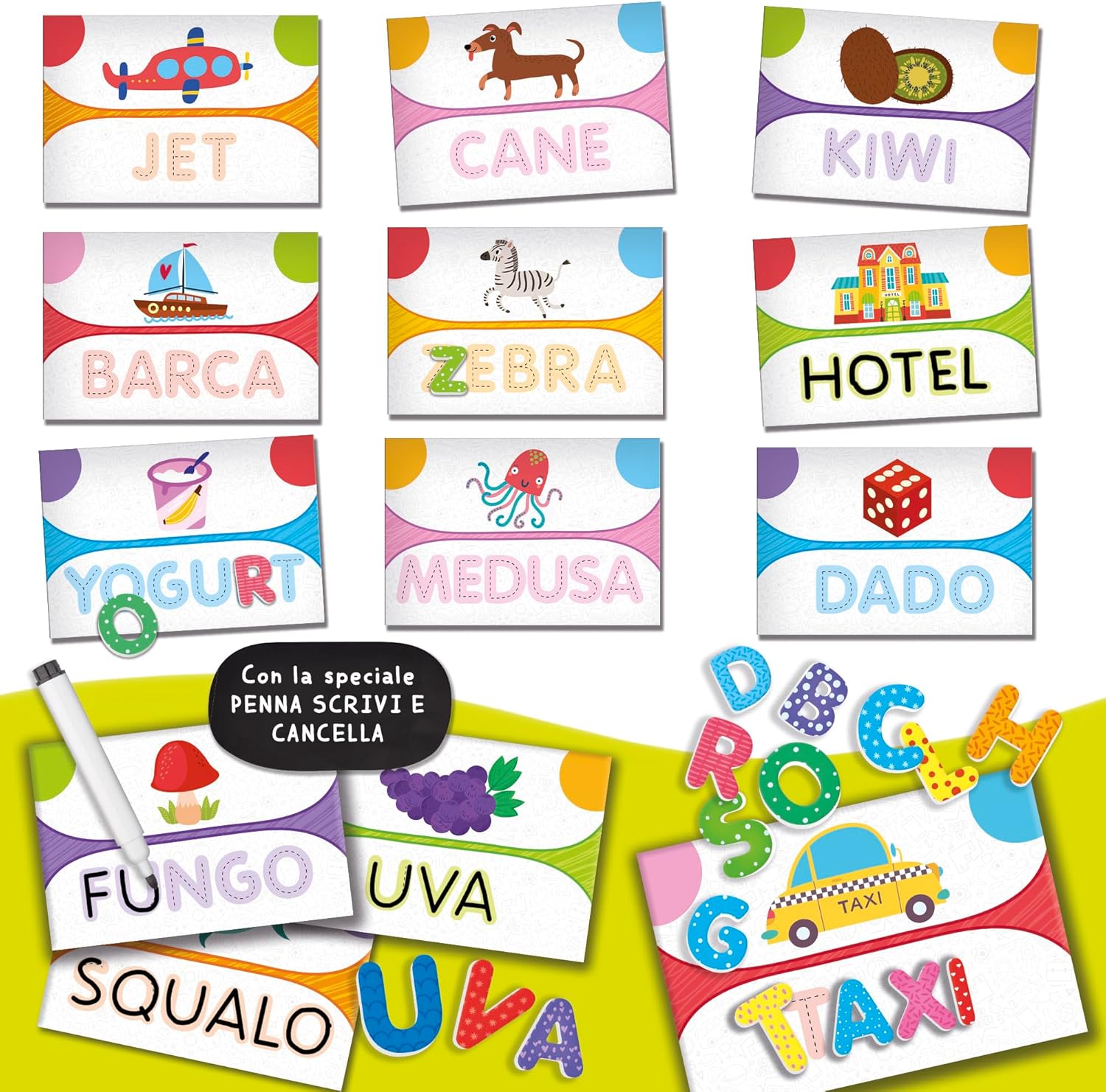 Liscianigiochi 102372 Karotina The Useful Letters and Words
