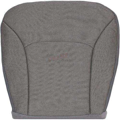 Auto Champ Of Texas Compatible con Ford E-150 E-250 E-350 E-350 Van -lado del conductor - Funda de asiento de tela gris