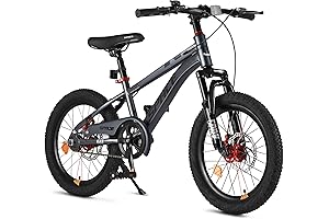 Kids Bike-18 20 Inch Bicycle with Adjustable Seat and Handbrake for Boys...