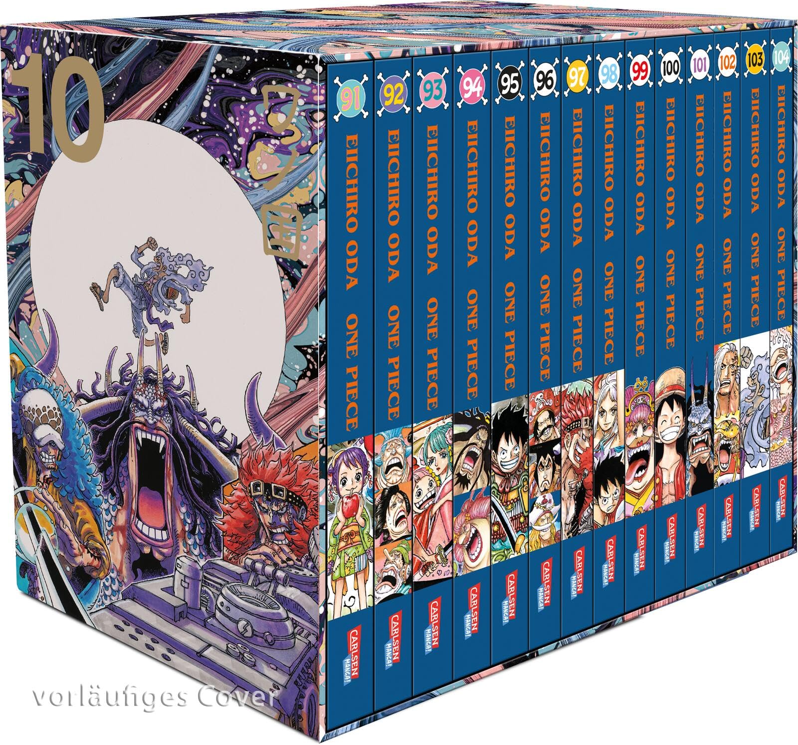 One Piece Sammelschuber 10: Wa No Kuni (inklusive Band 91-104): Der zehnte Sammelschuber des weltweit beliebten Manga ONE PIECE – ein perfektes Set für Fans und Neulinge!