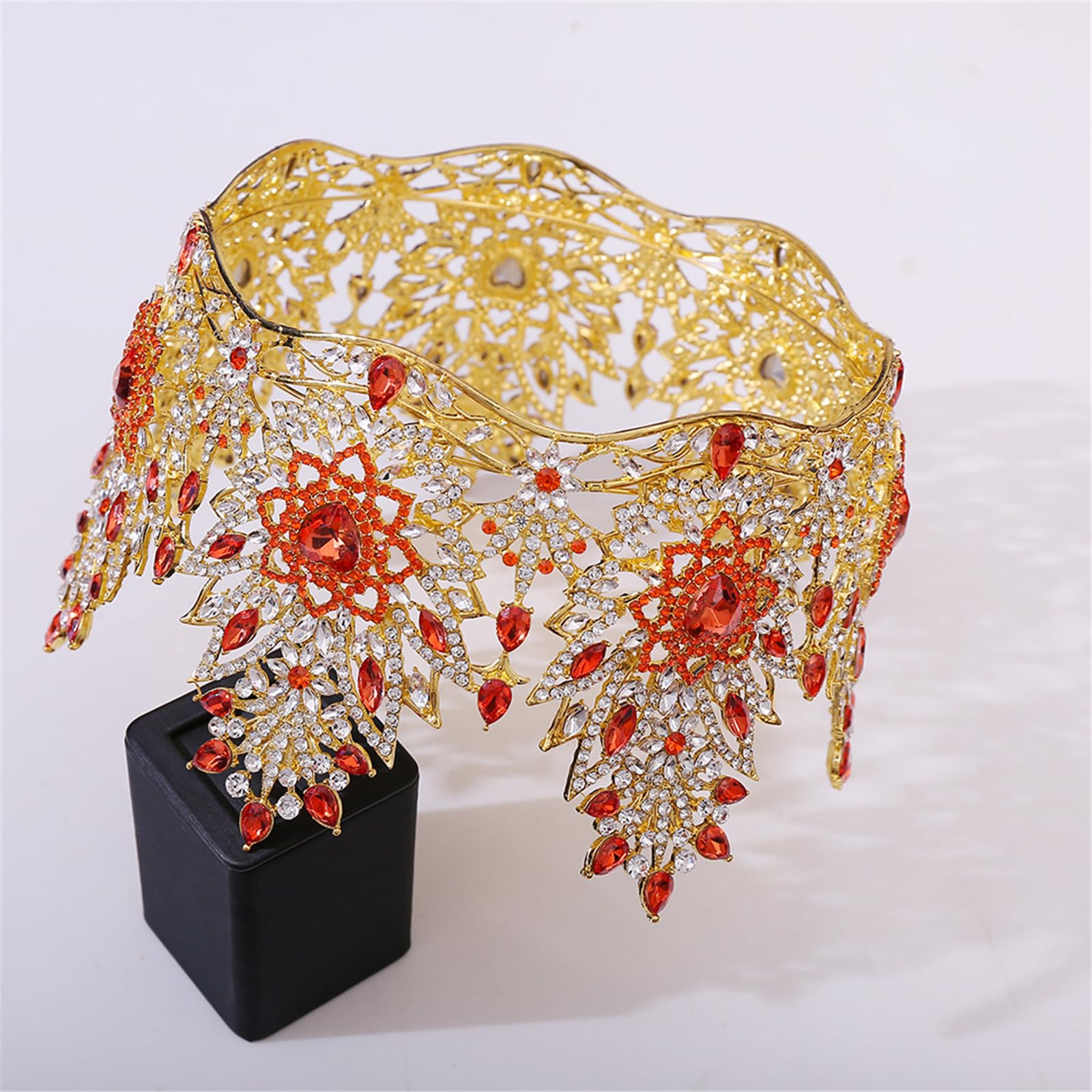 Schimmernde Strasssteine, Kronen, Kopfschmuck, Haarschmuck für Modebegeisterte, eleganter Brautschmuck, Haarschmuck, Silberne Kopfbedeckungen