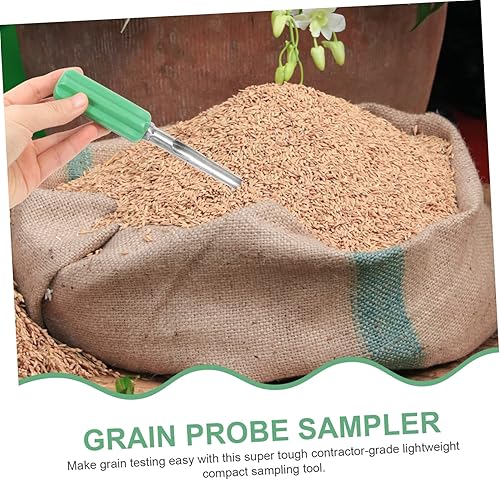 Miniatura 2 de Yardwe Broomcorn Cereal Care Kit de sondas reutilizables Probador de suelo Muestra de césped Polvos de muestra de fertilizante de cemento