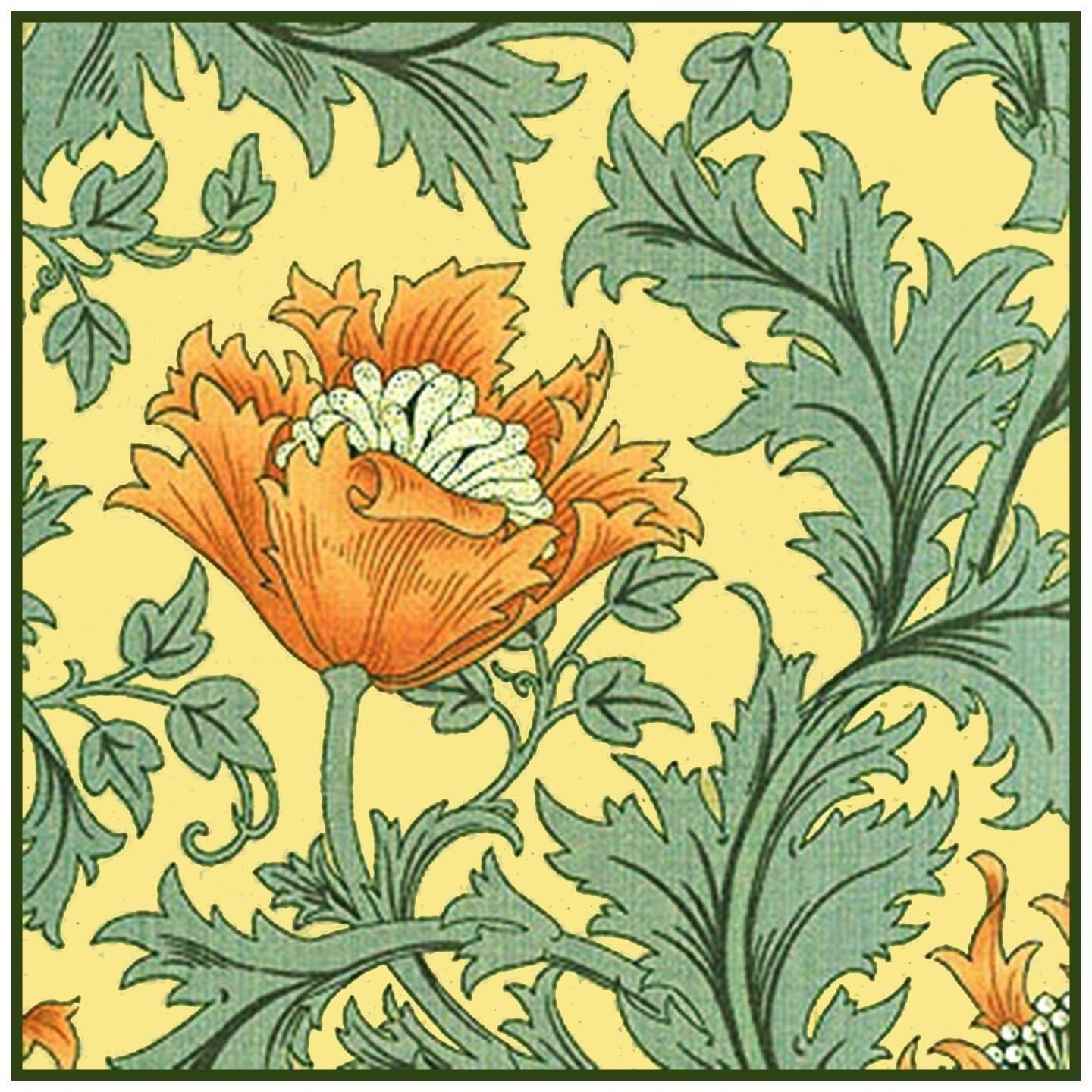 William Morris Deluxe Treasury #1-3 Counted Cross Stitch Patterns Charts