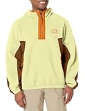 Men&apos;s Super Aros Fleece Hoody Jacket&comma; Wheat&sol;Pinecone&sol;Tangelo&comma; Medium