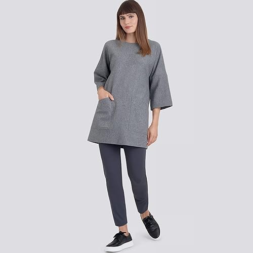 Miniatura 1 de Simplicity Patrón de costura S9183 - Túnica de señorita, top, vestido y leggings, Talla: A (XS-S-M-L-XL-XXL)