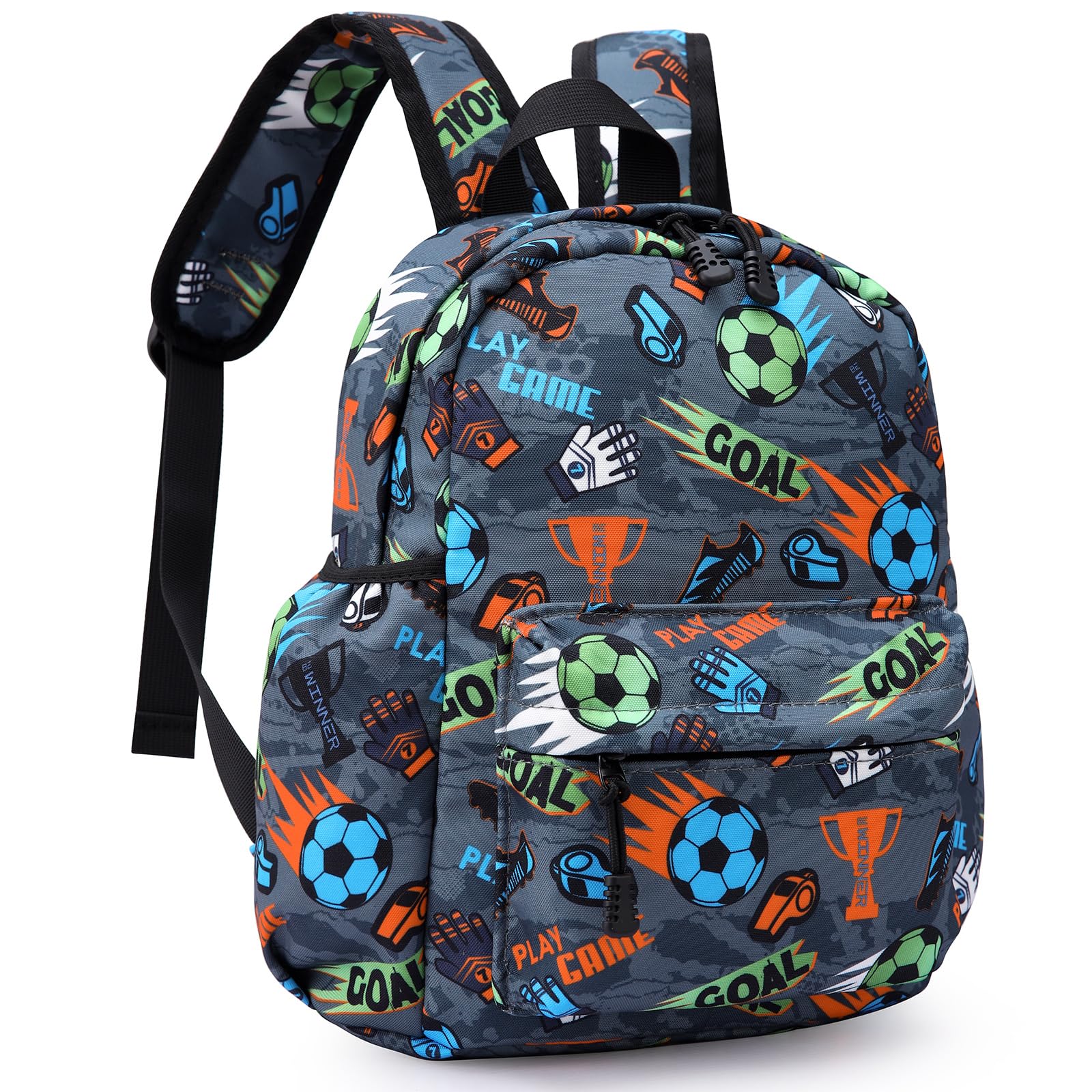 Zicac Toddler Backpack Boys Kids School Bags Students Rucksack Child Canvas Backpack Children Casual Bag Kindergarten Daypack Bookbag