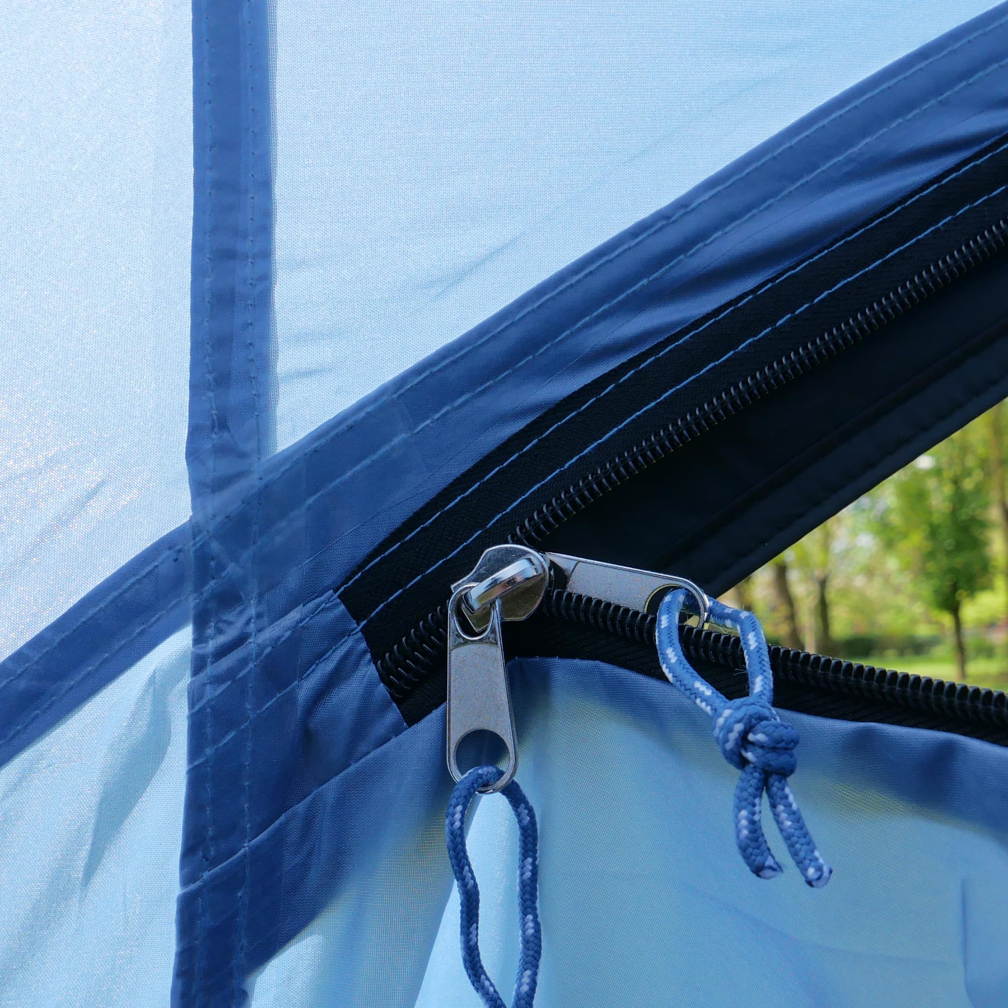 your GEAR Zelt Mistral - Tunnelzelt für 4 oder 6 Personen, Familienzelt mit Stehhöhe, Campingzelt mit UV 50+ Sonnenschutz und 3000 mm Wassersäule