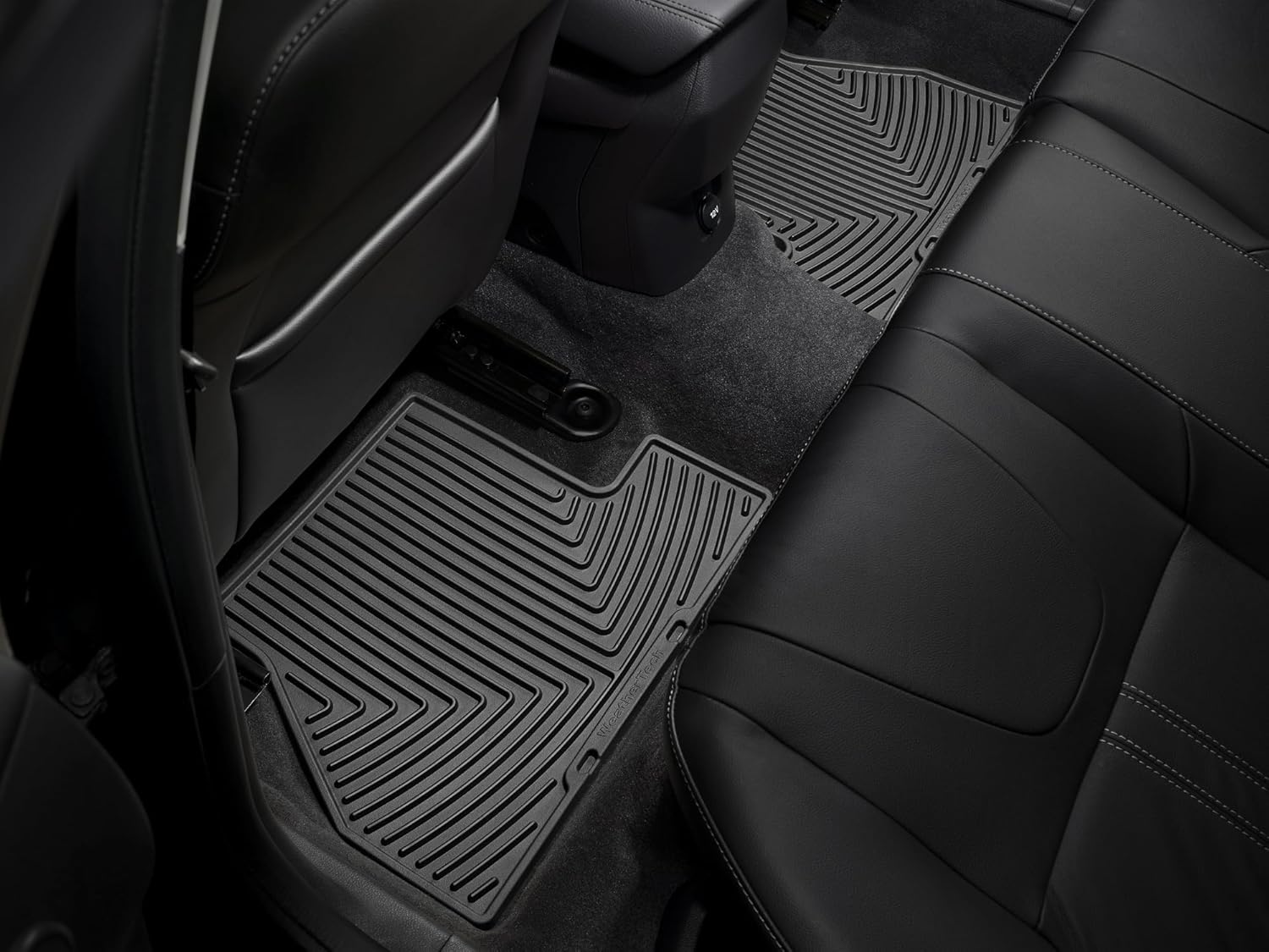 WeatherTech All-Weather Floor Mats for Ford Focus, Focus ST 2nd Row (W272), Black