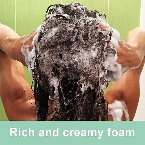 Miniatura 6 de Morava Barra de champú romero y arcilla francesa, barra de champú nutritiva para cabello fino, equilibrado a graso, vegano y libre de sulfatos,