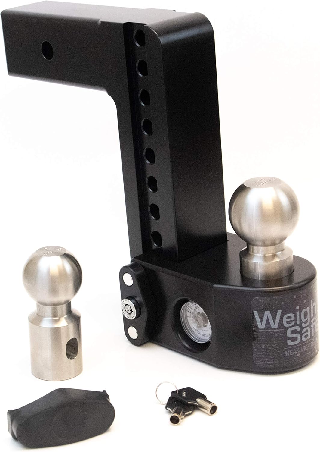 Weight Safe WS82.5CERBLA Cerakote 8" Drop Hitch w/ 2.5" Shank (8K/18.5K GTWR) Weigh Safe 8