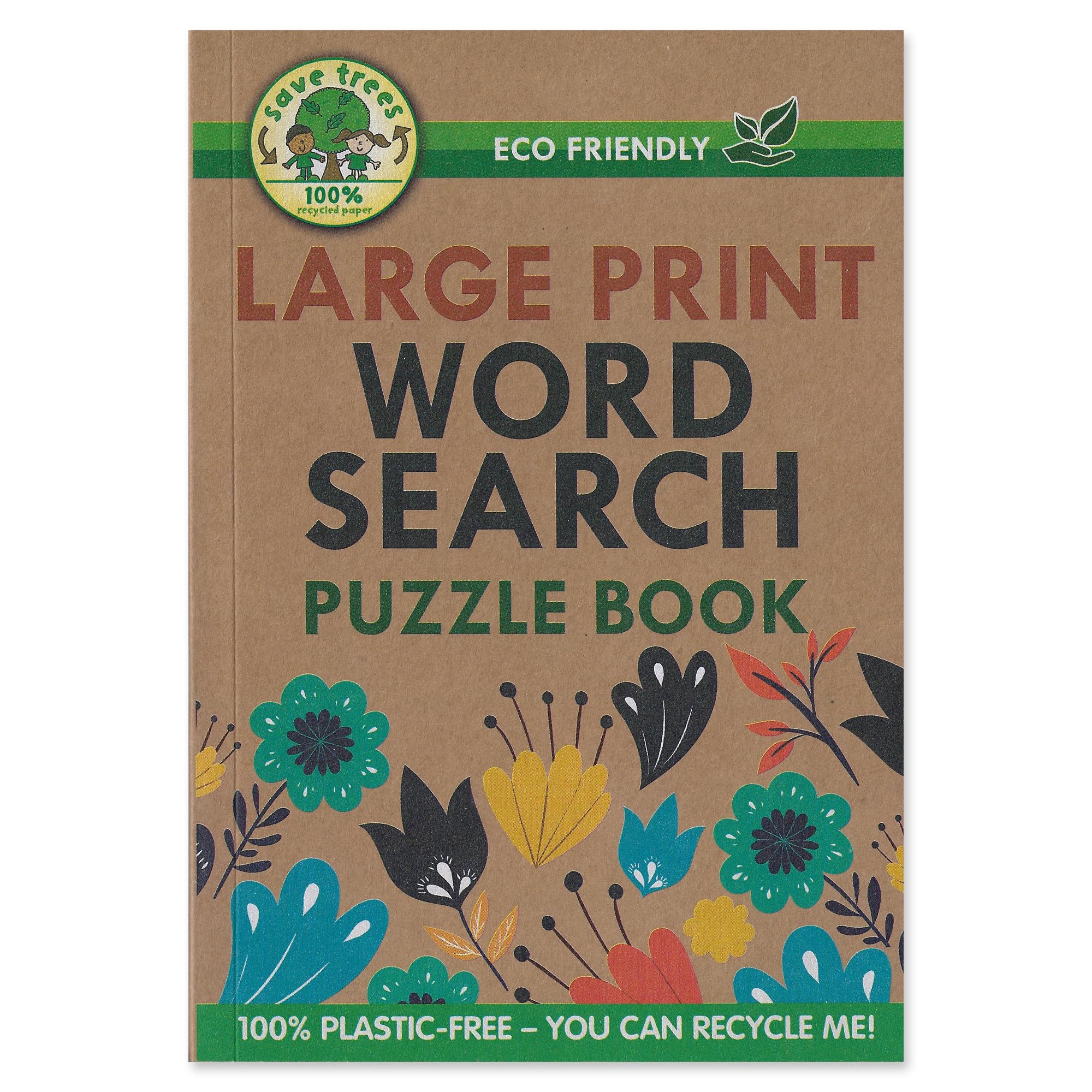 WF Graham Eco-Friendly Large Print Wordsearch Puzzle Books for Adults, Multicolored, 14.5 cm x 21 cm x 0.1 cm - Image 4