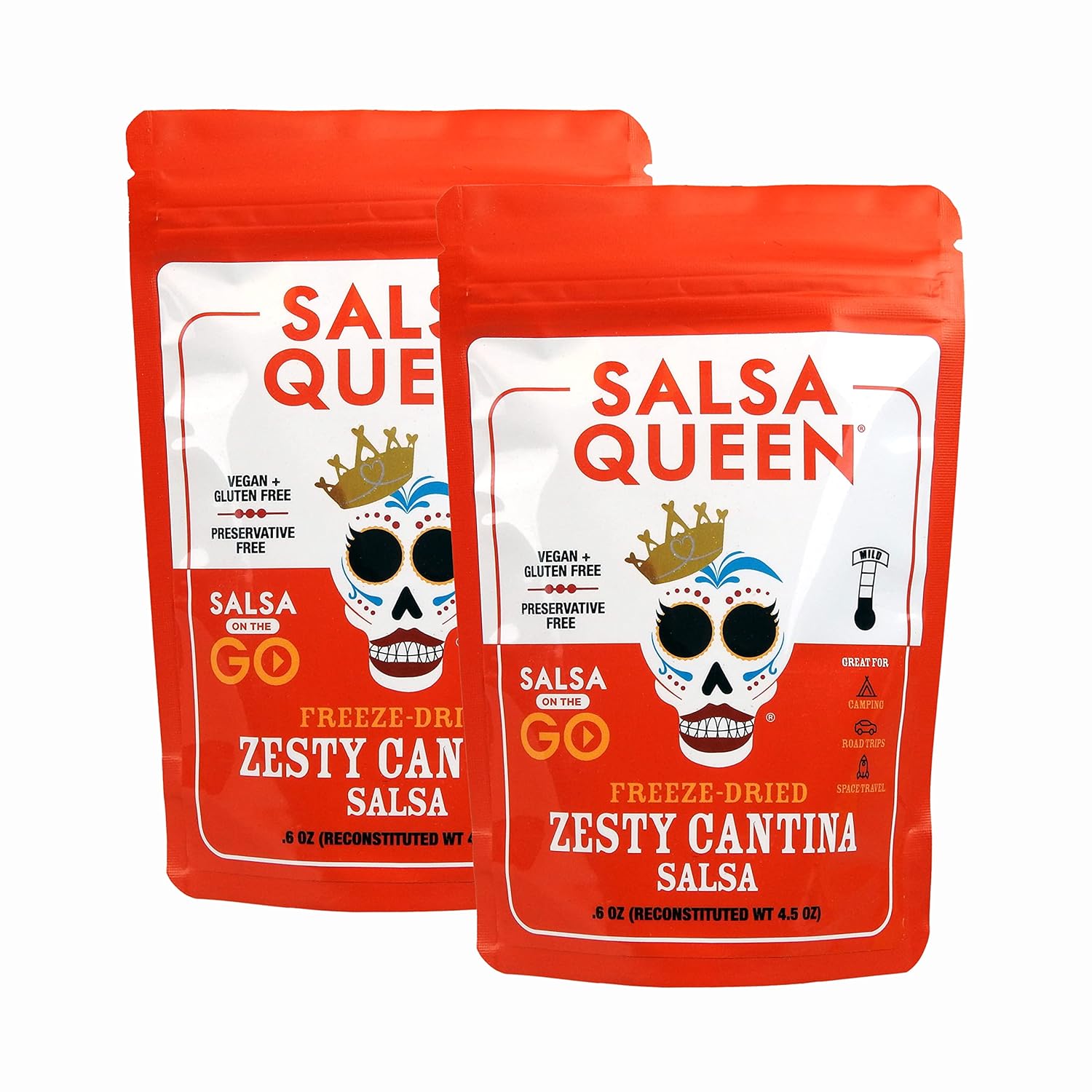 Salsa Queen Gourmet FreezeDried Zesty Cantina Salsa