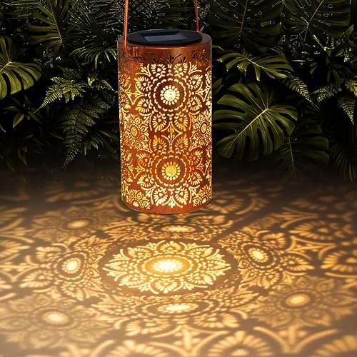 DIBIEECN Birthday Gifts for Women Mom Grandma Wife, Solar Lanterns