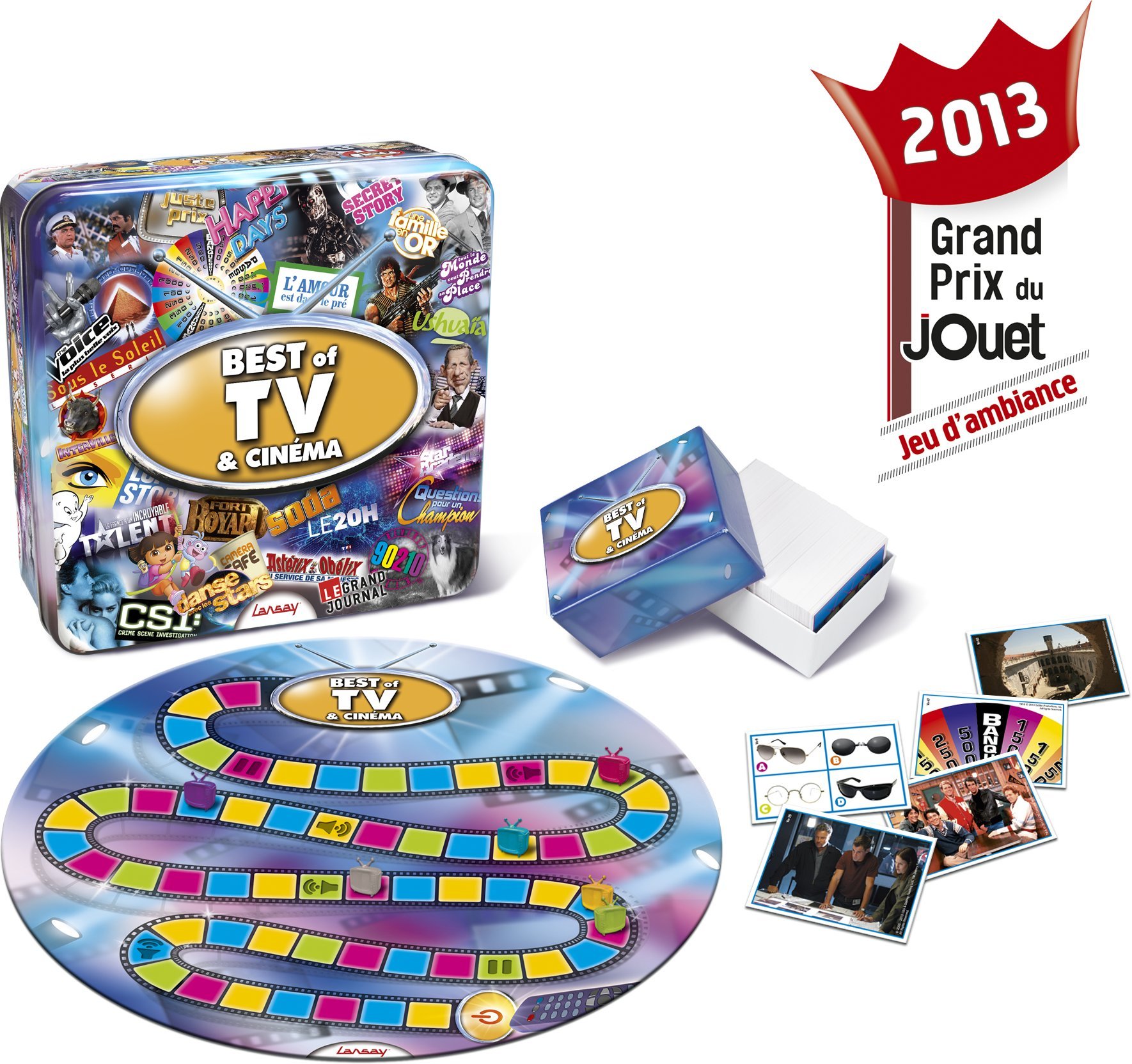 Lansay - 75038 - Jeu de Plateau - Best of TV