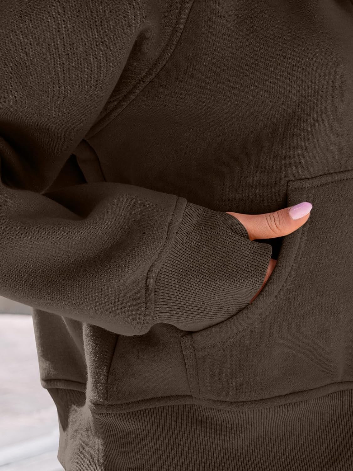 AUTOMET Womens Zip Up Hoodies Fleece Jackets Oversized Sweatshirts Fall Fashion Outfits 2026 Sweaters Winter Clothes - Image 5