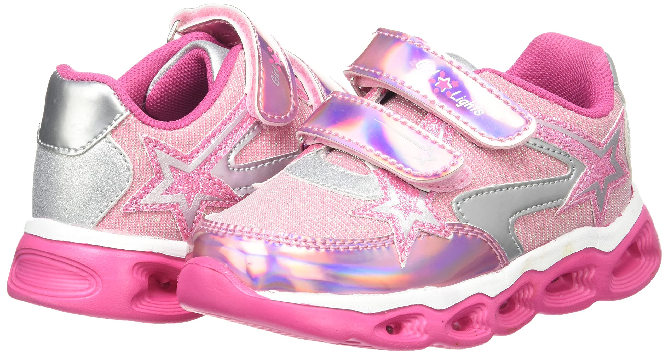 Chicco Zapatos con Luces Niña Doble Cierre Italy