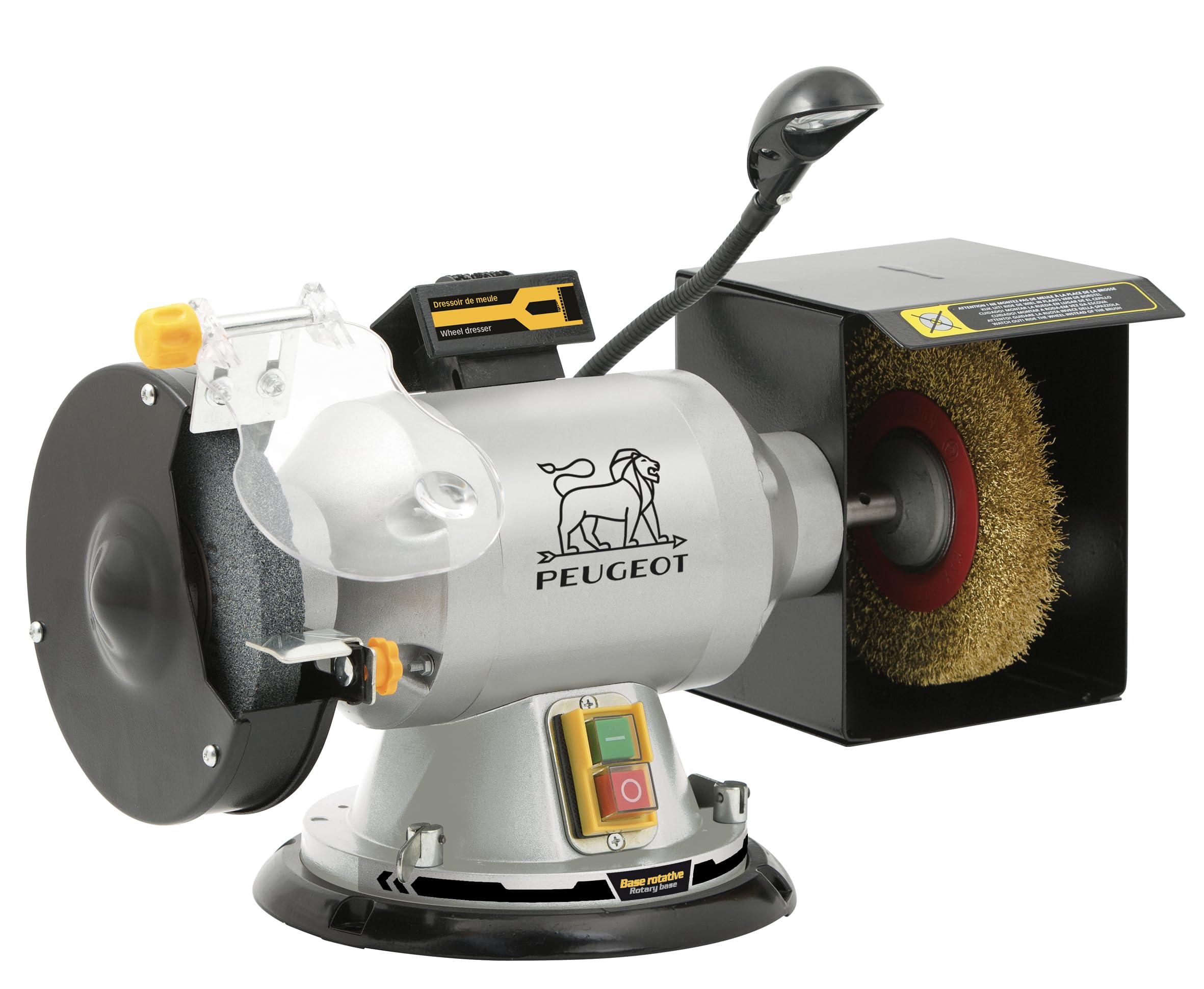 Peugeot ENERGYGrind 150 BP Tourets à meuler 150 mm 350 W Mixte meule/ brosse Meules 150mm