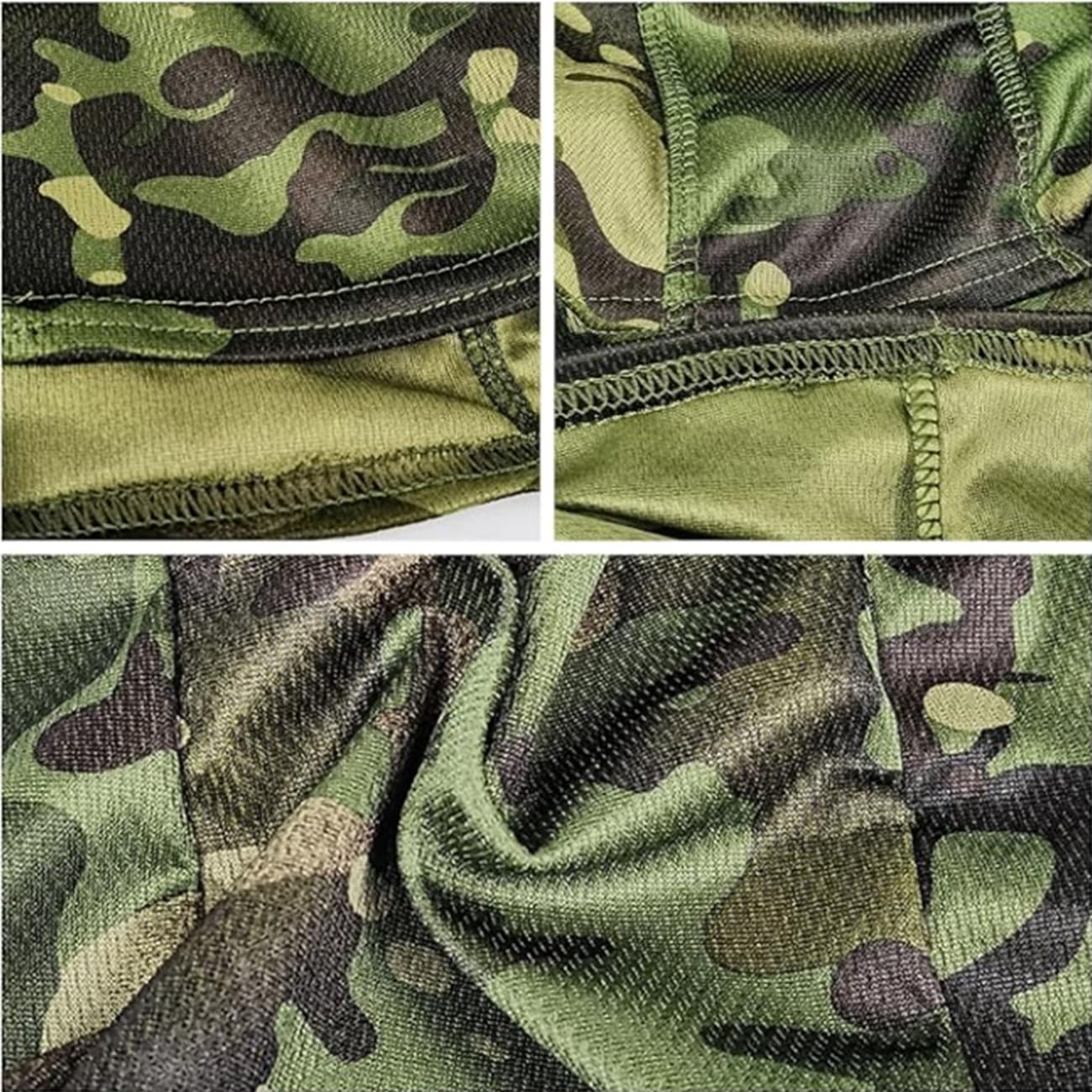 Pasamontañas Bicicleta, Mascarilla Pasamontañas Táctico de Camuflaje Balaclava para Cabeza Al Aire Libre Casco de Motocicleta Ciclismo Esquí Deportes Camuflaje
