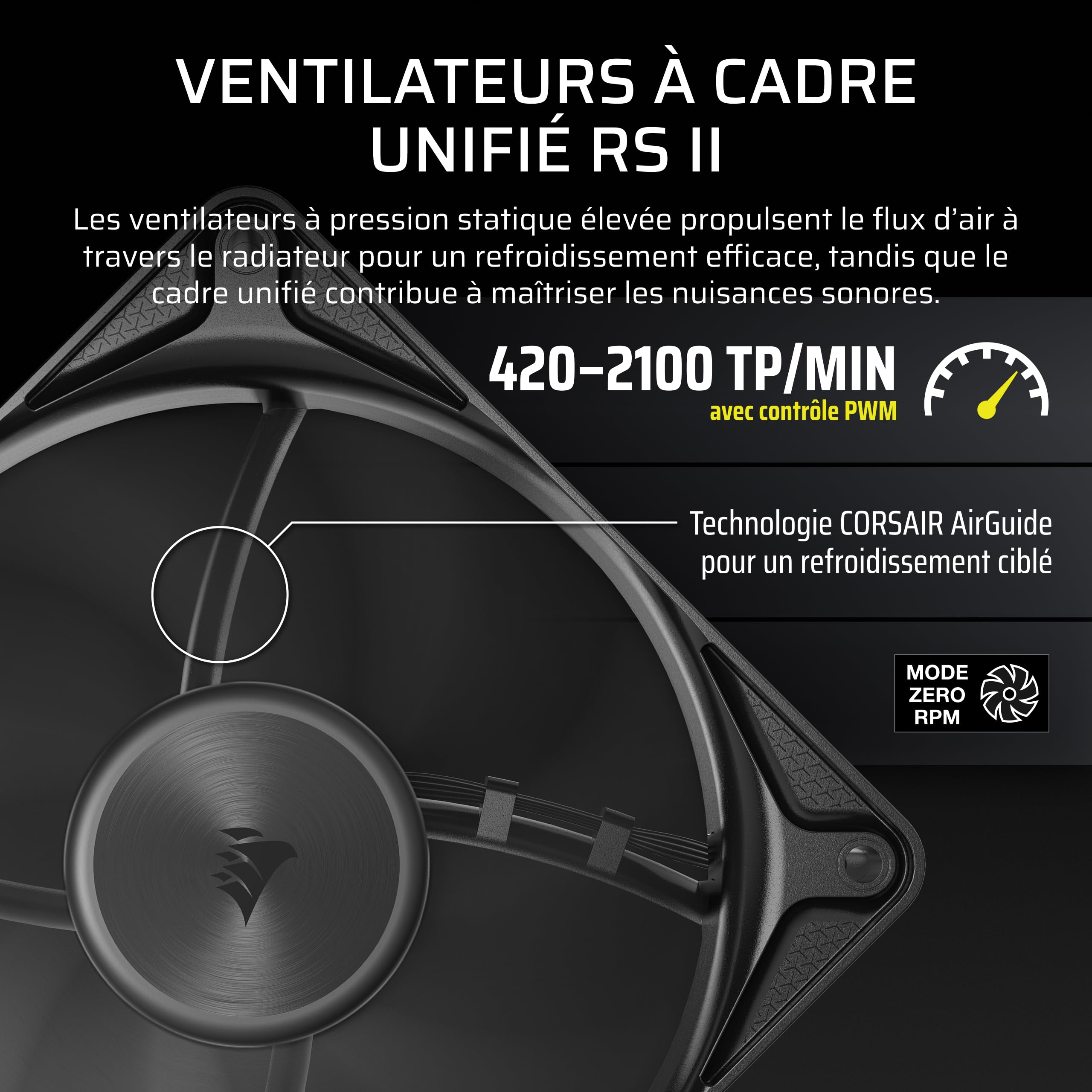 CORSAIR NAUTILUS II 240 RS Refroidisseur liquide pour processeur – Noir