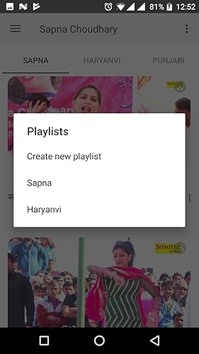 Sapna Choudhary dance video songs