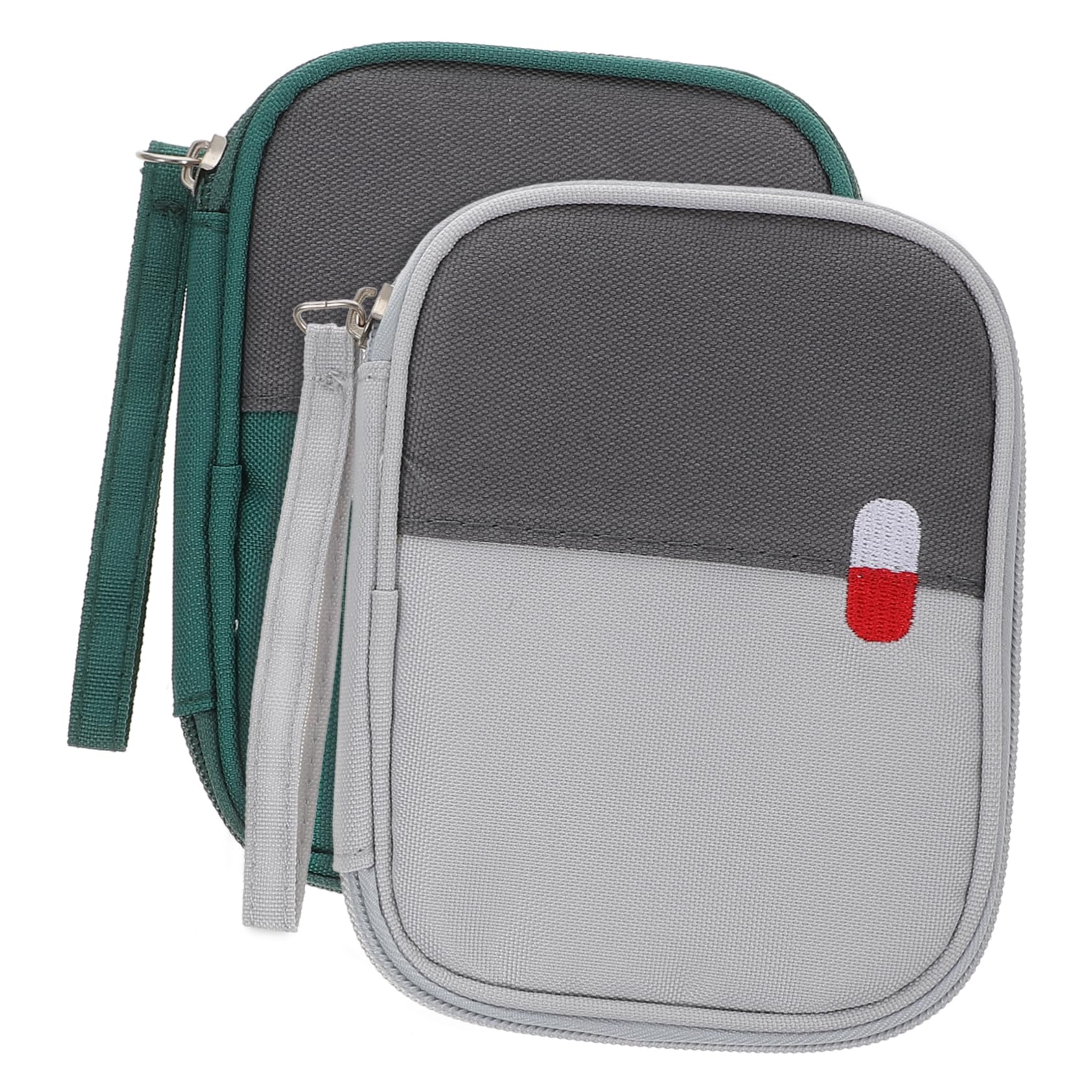 CHILDWEET Small Baggies for Pills Compact Medicine Storage Bag Oxford Cloth Car First Aid Kit