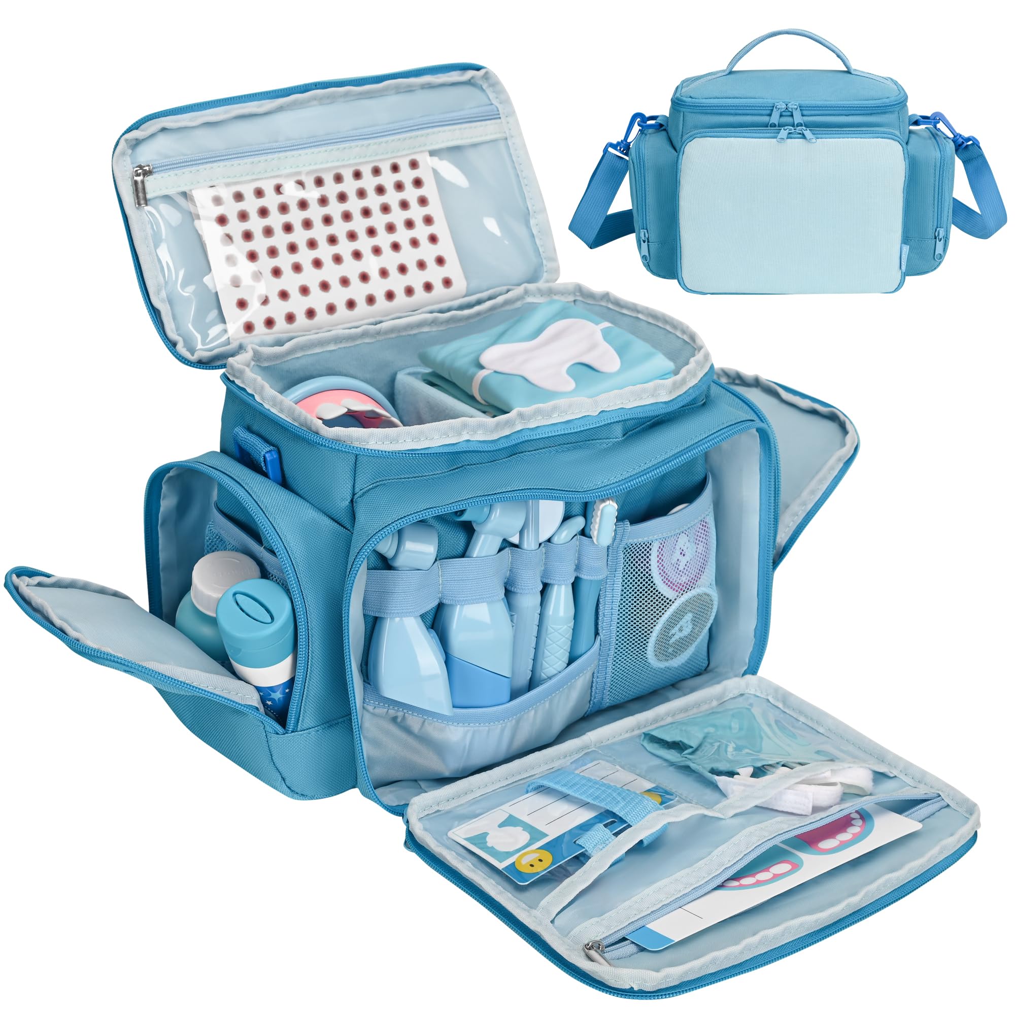 Amazon.com: FURIMETY Dentist Kit Carrying Case for Melissa & Doug