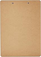 Vista 3 de Yaxa Basics Portapapeles para oficina, tamaño carta, 9 x 12.5 pulgadas, paquete de 30, marrón
