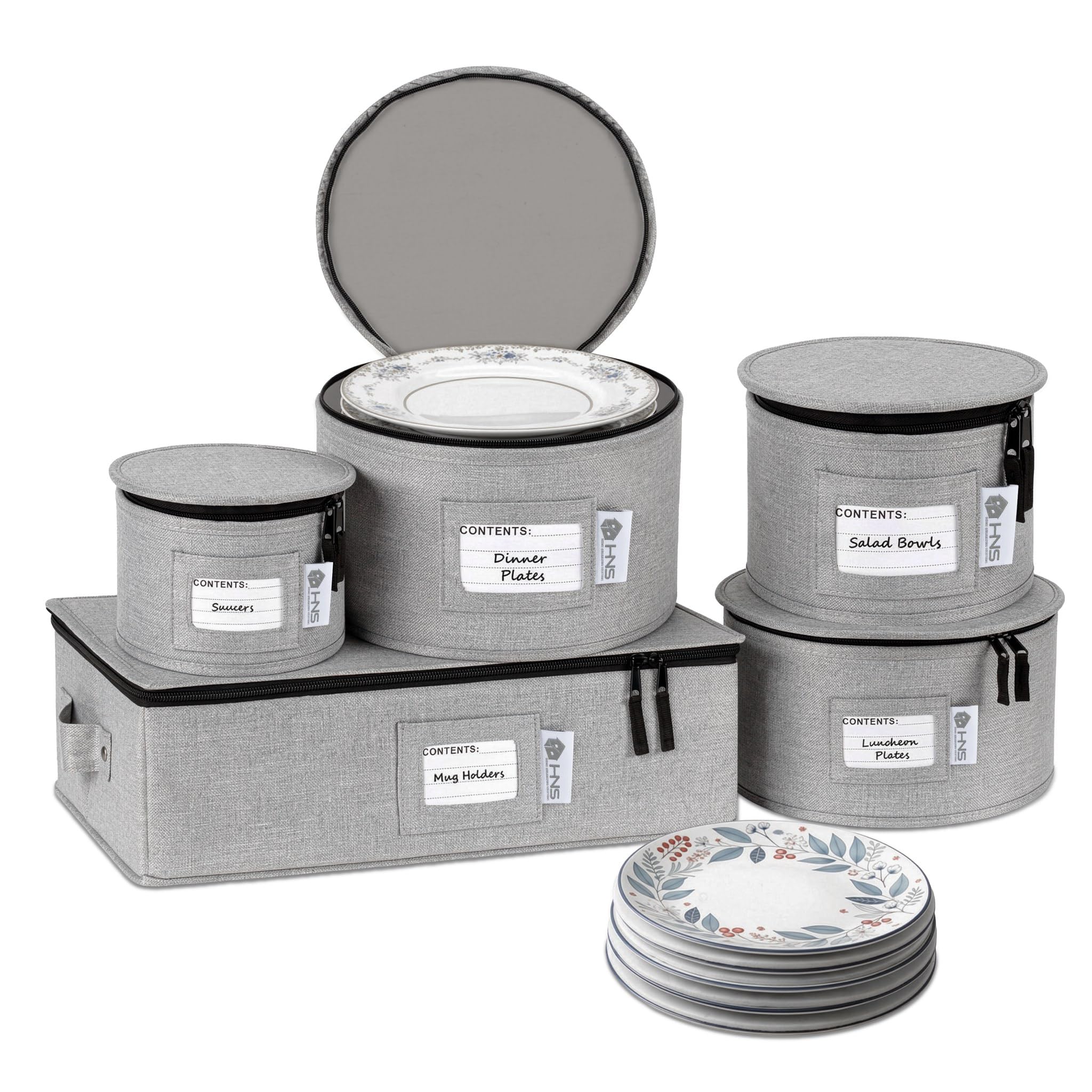 HOLDN&rsquo; STORAGE Hard Shell 5-Piece Set Gray