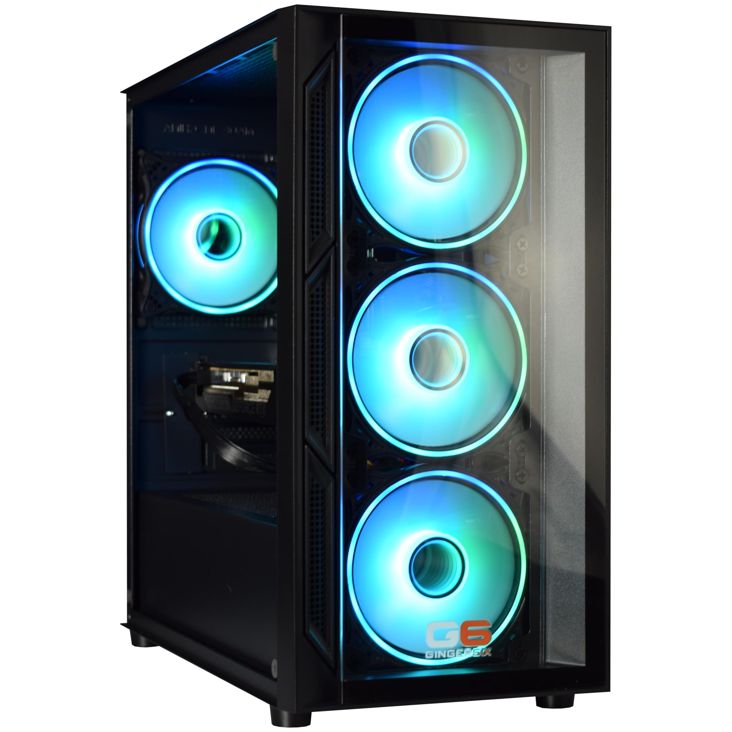 ginger6 Gaming PC Desktop - Intel Core i7 14700F Processor, Nvidia