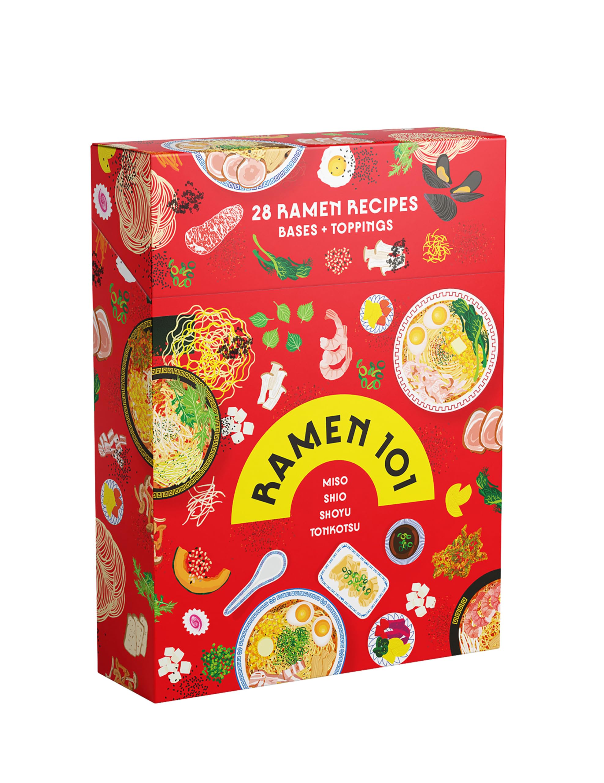 Ramen 101: 50 recipes that prove ramen is the king of noodle soups (101 Deck of Cards)