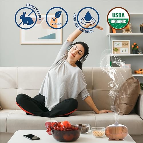 Miniatura 5 de uh*Roh*Muh Aceite esencial de clavo orgánico puro, aroma picante cautivador, aceite esencial orgánico certificado por USDA, perfecto para